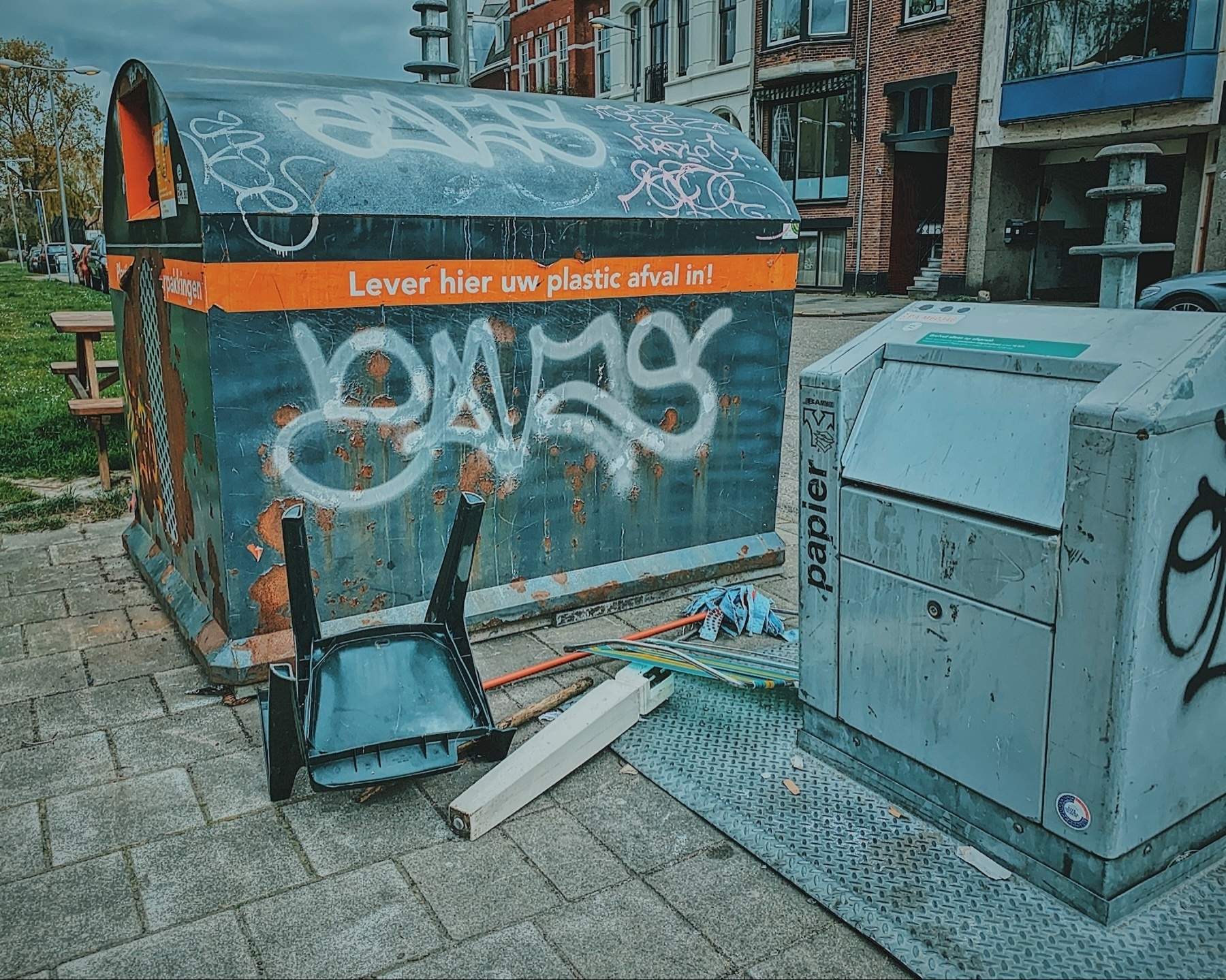 Garbage Chairs of Amsterdam
