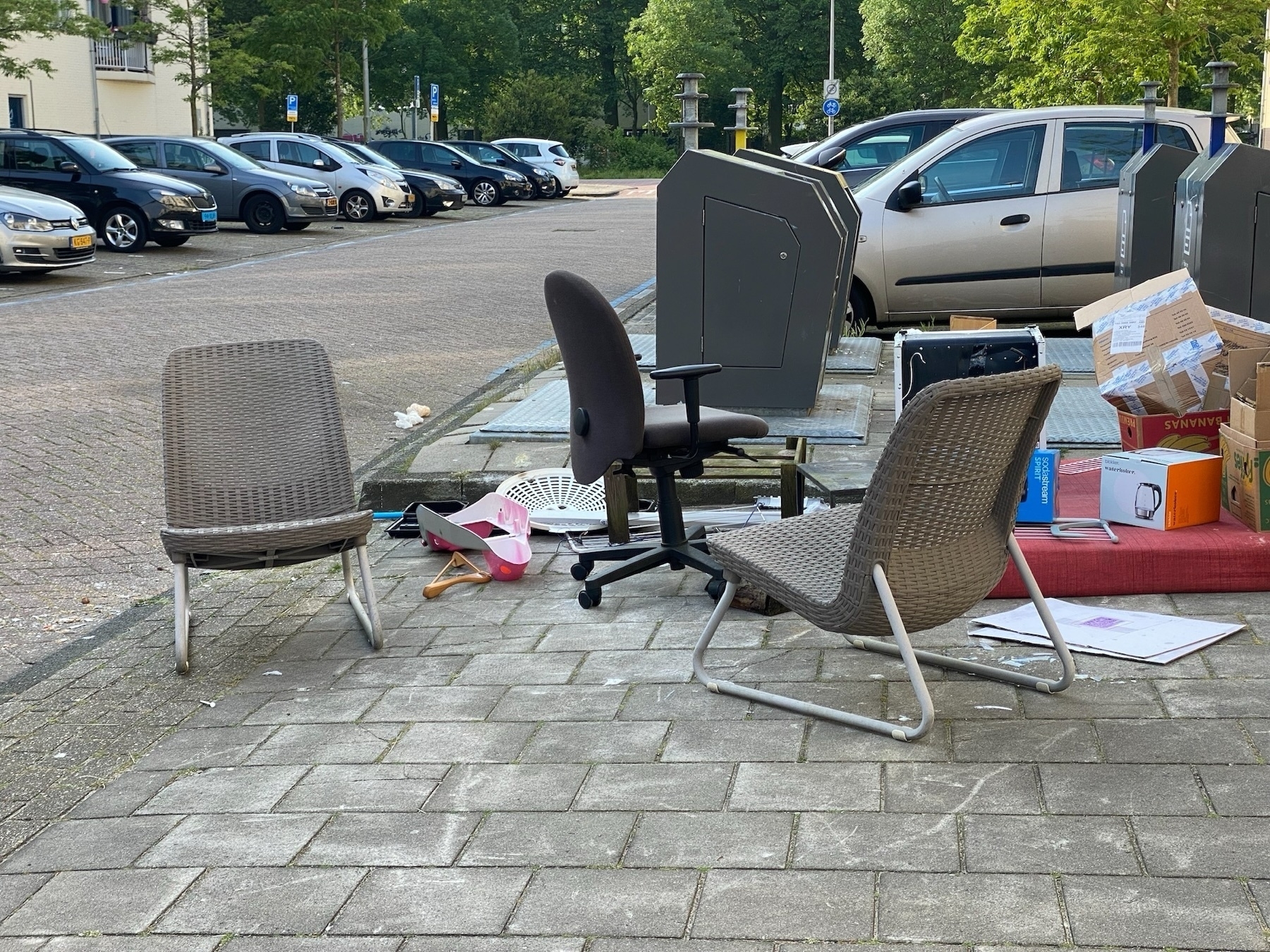 Garbage Chairs of Amsterdam