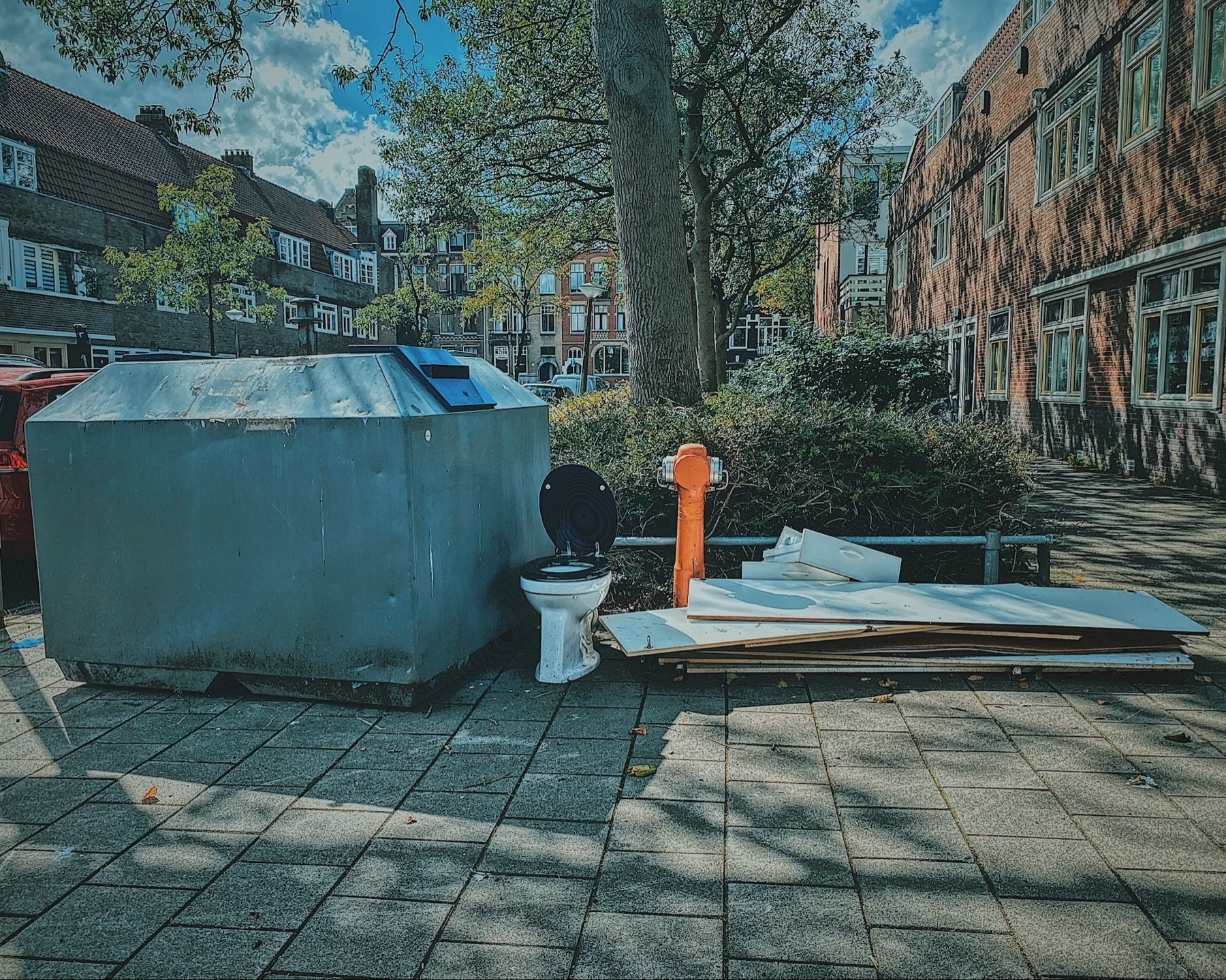 Garbage Chairs of Amsterdam