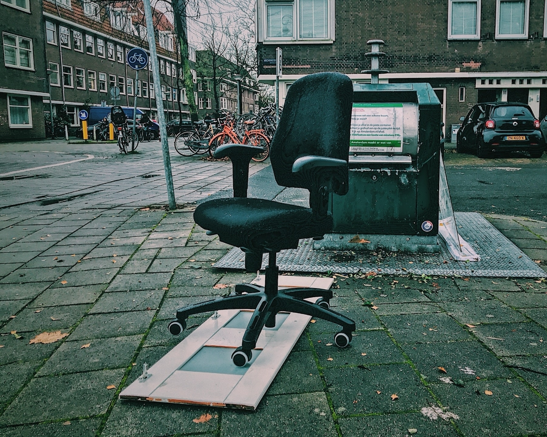 Garbage Chairs of Amsterdam