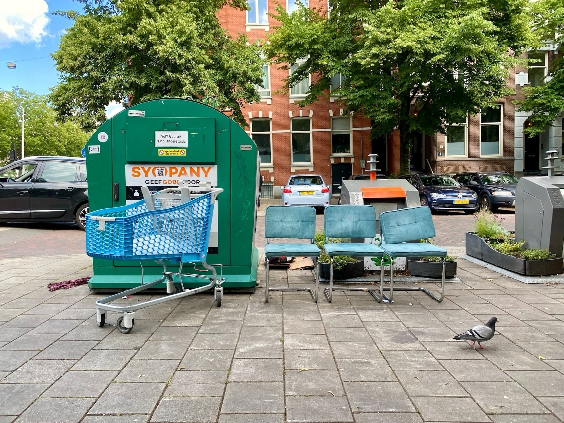 Garbage Chairs of Amsterdam