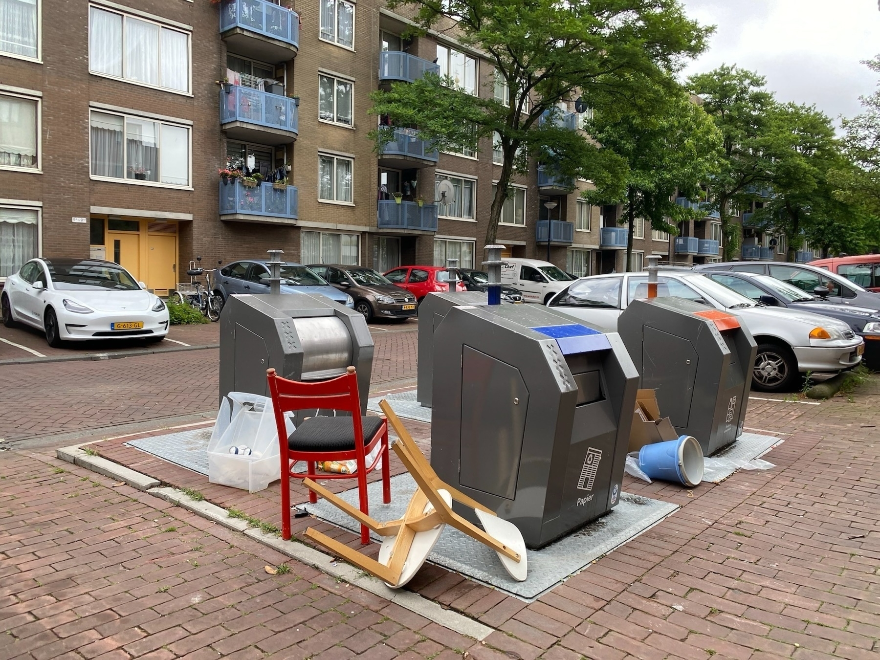 Garbage Chairs of Amsterdam