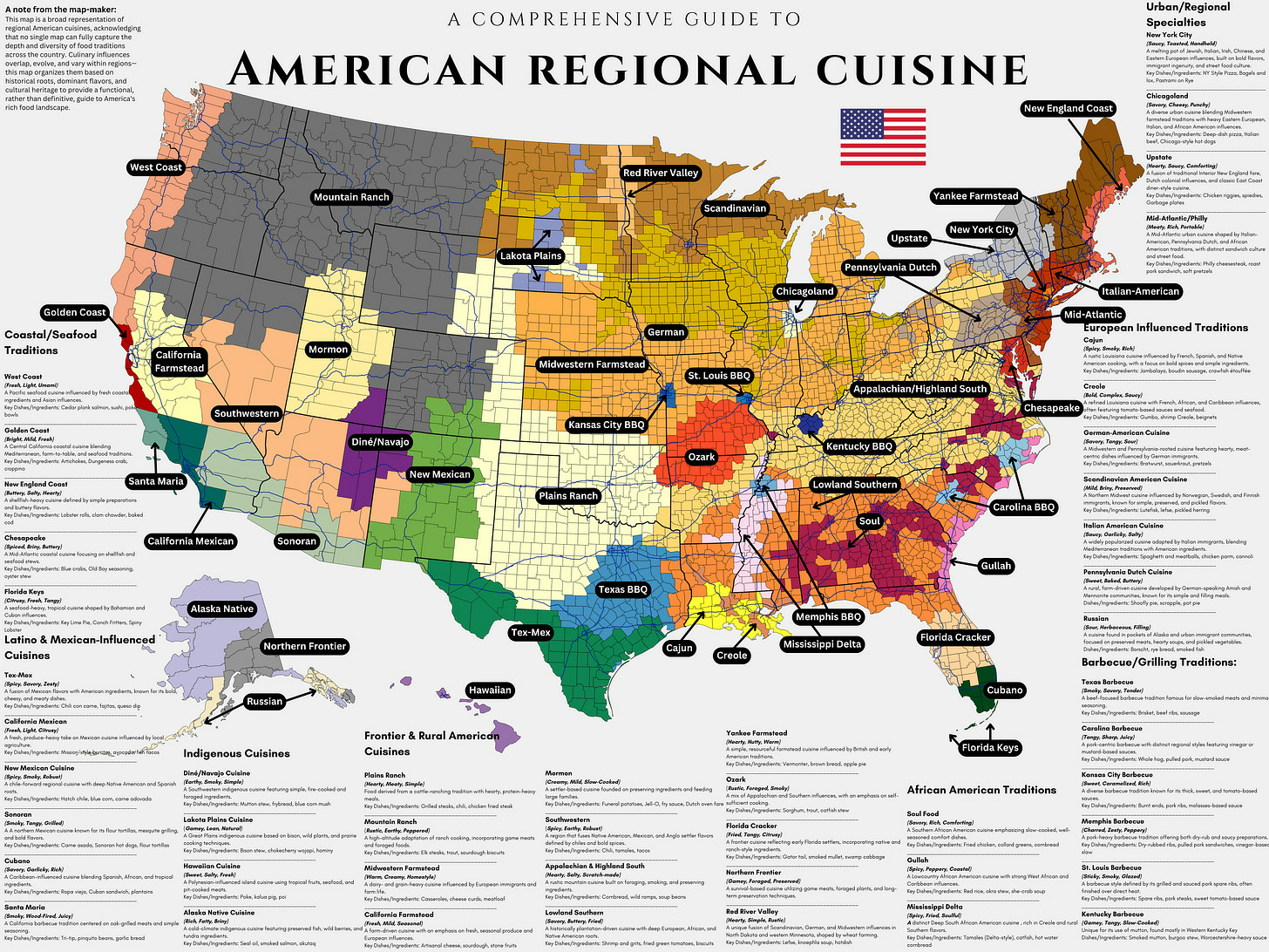 r/MapPorn - A Comprehensive Guide to American Regional Cuisine r/MapPorn - A Comprehensive Guide to American Regional Cuisine