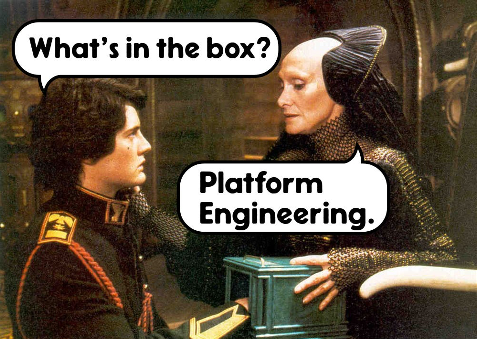 What's in the box? Platform Engineering.