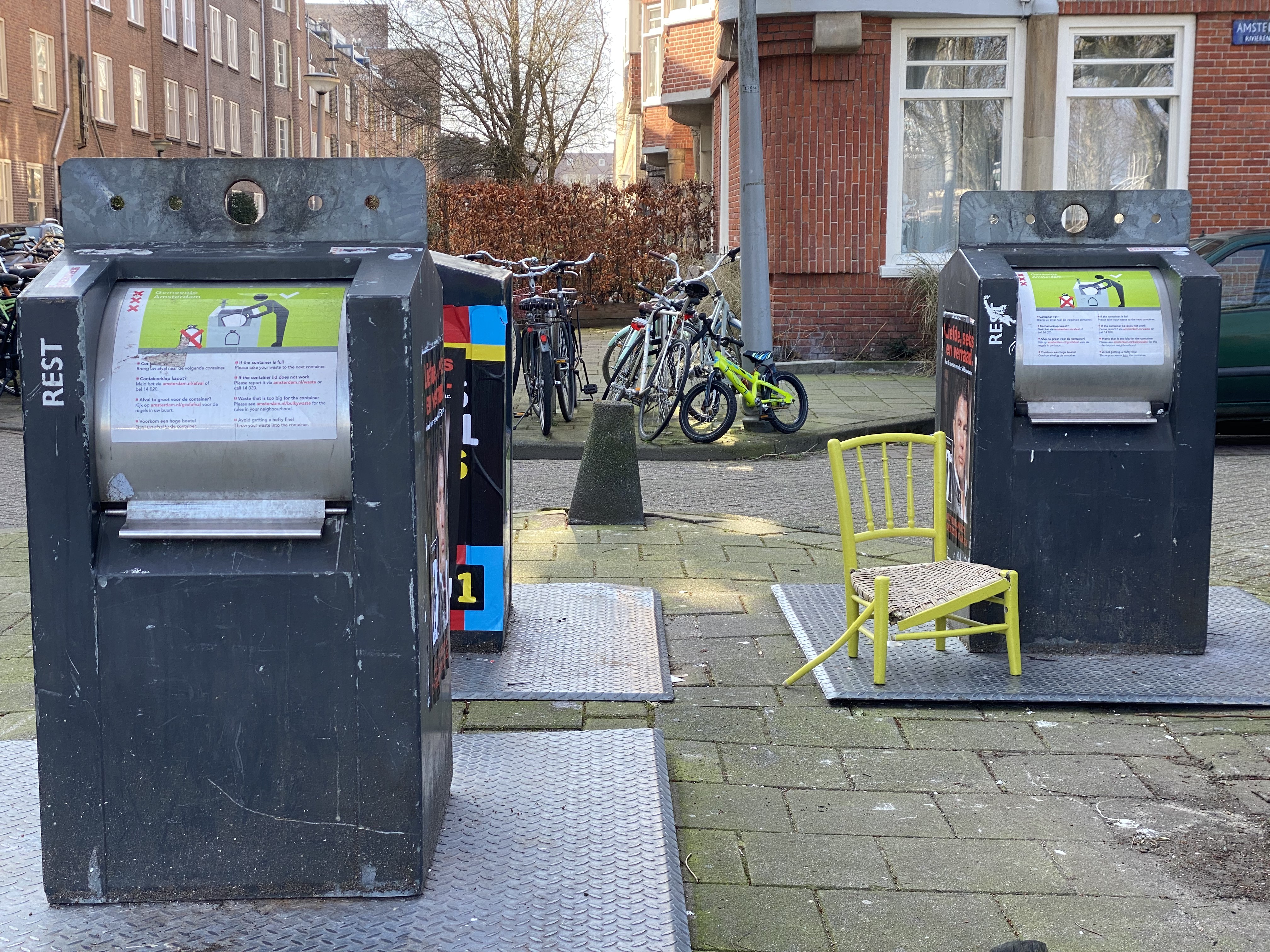 Garbage Chairs of Amsterdam