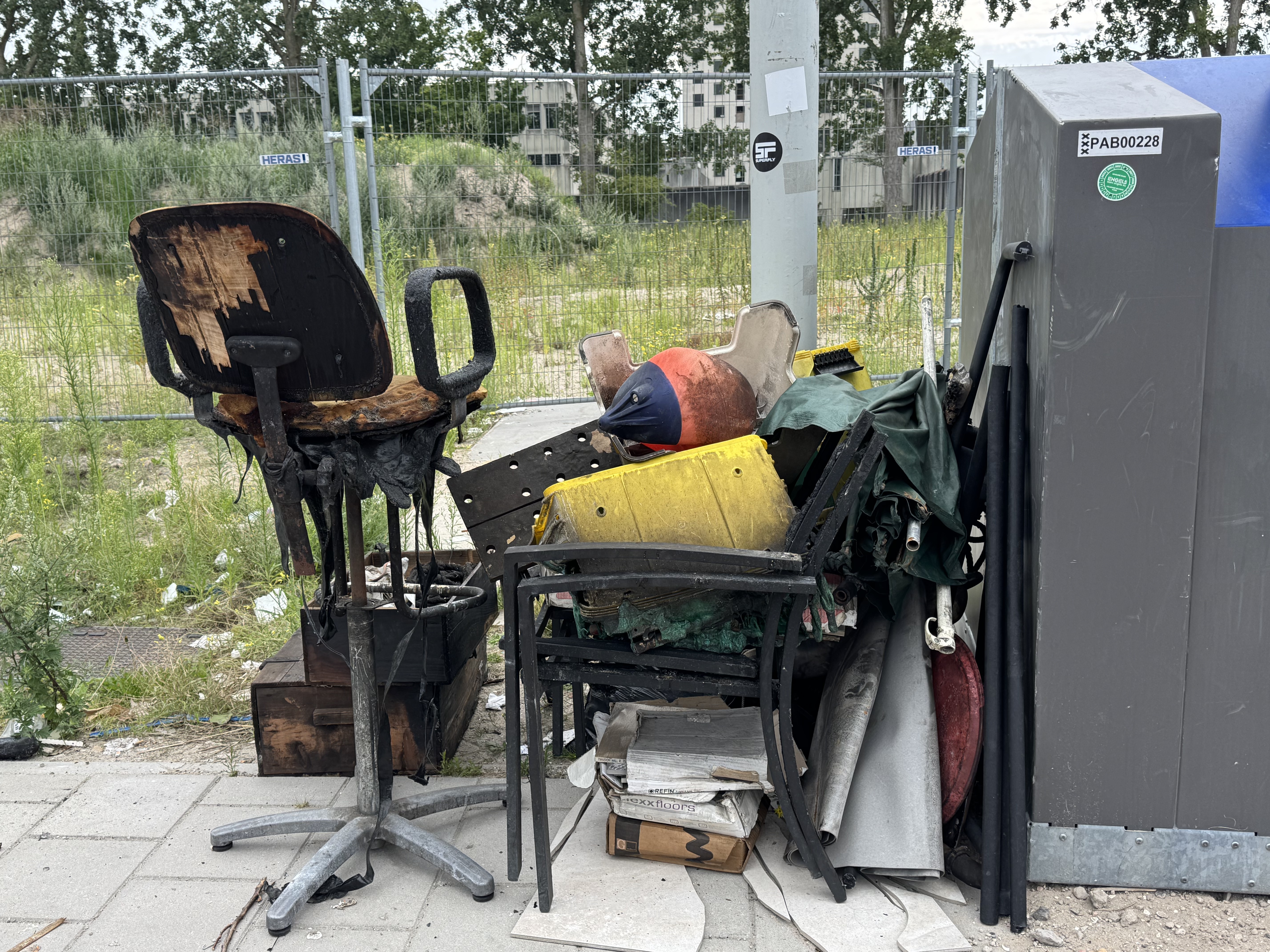 Garbage Chairs of Amsterdam