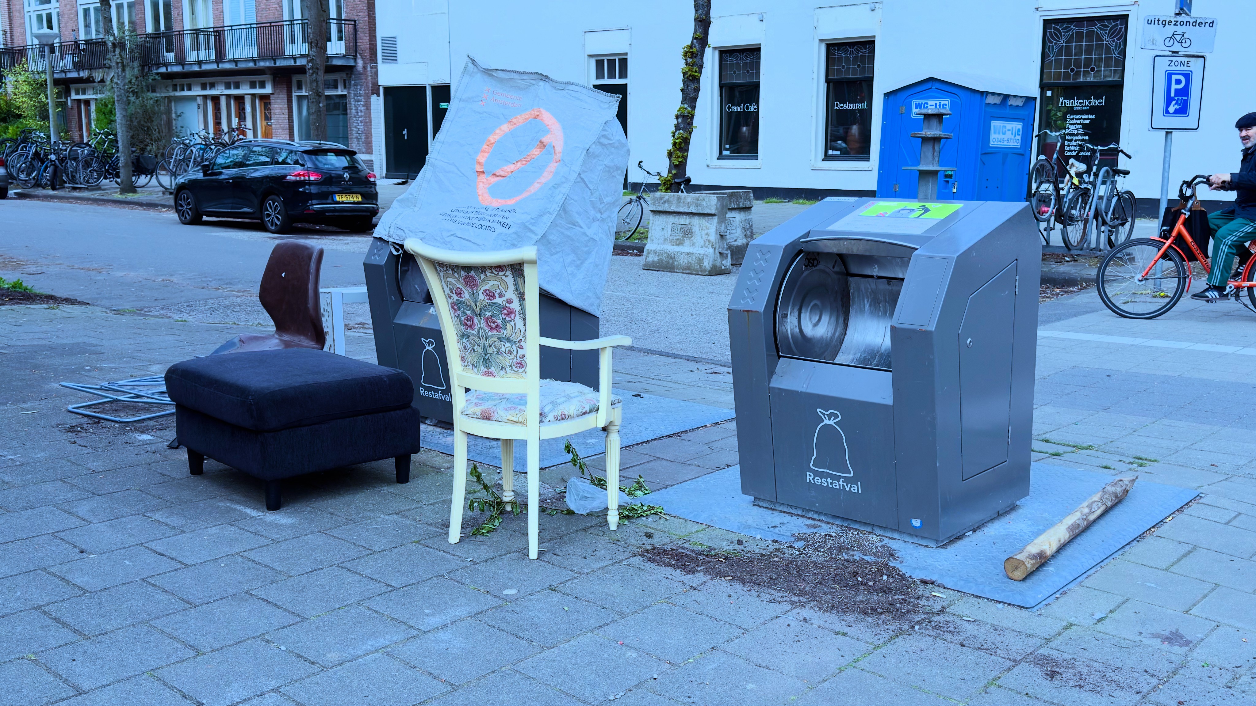 Garbage Chairs of Amsterdam
